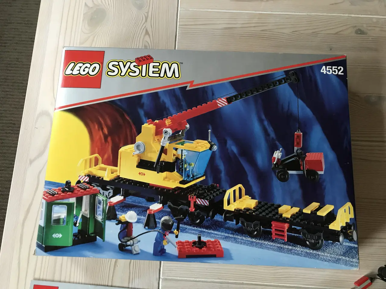Billede 1 - Lego Tog, Last Kran 4552