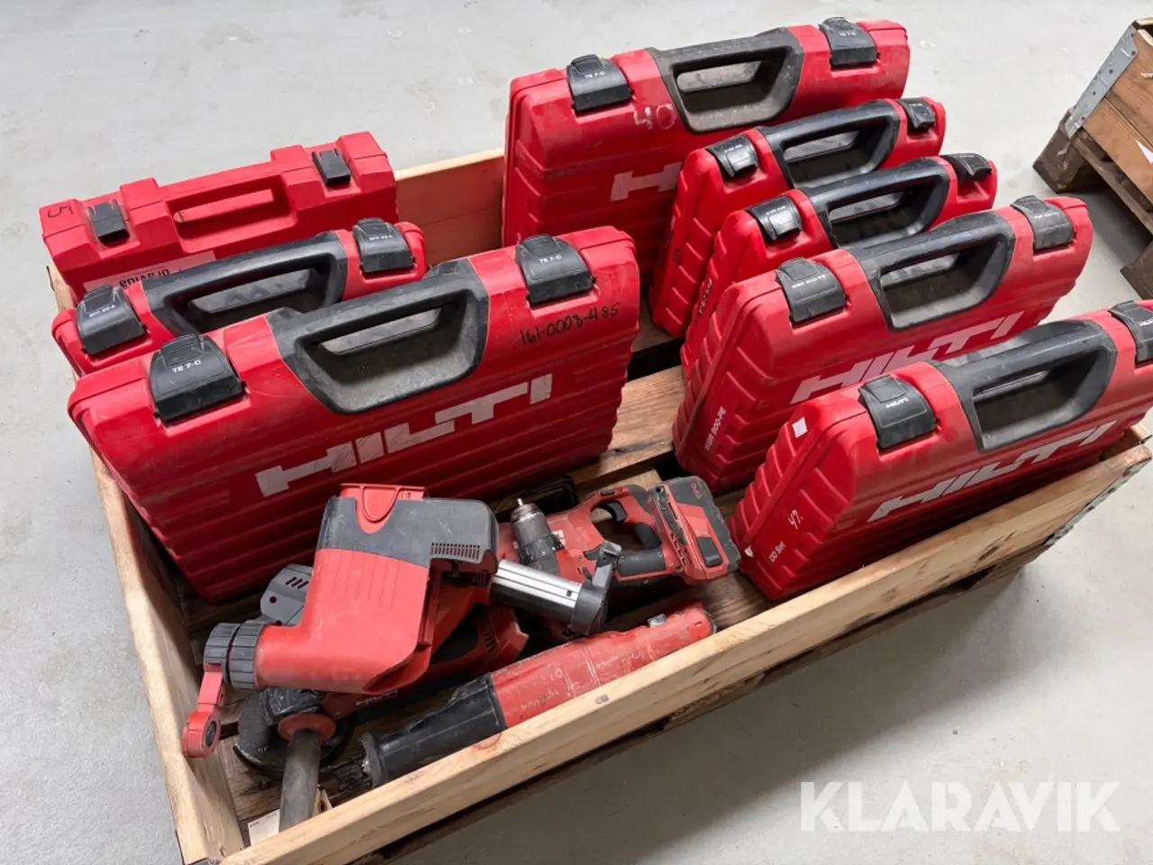 Billede 3 - Lot - Assorteret håndværktøj Hilti - 1 palle
