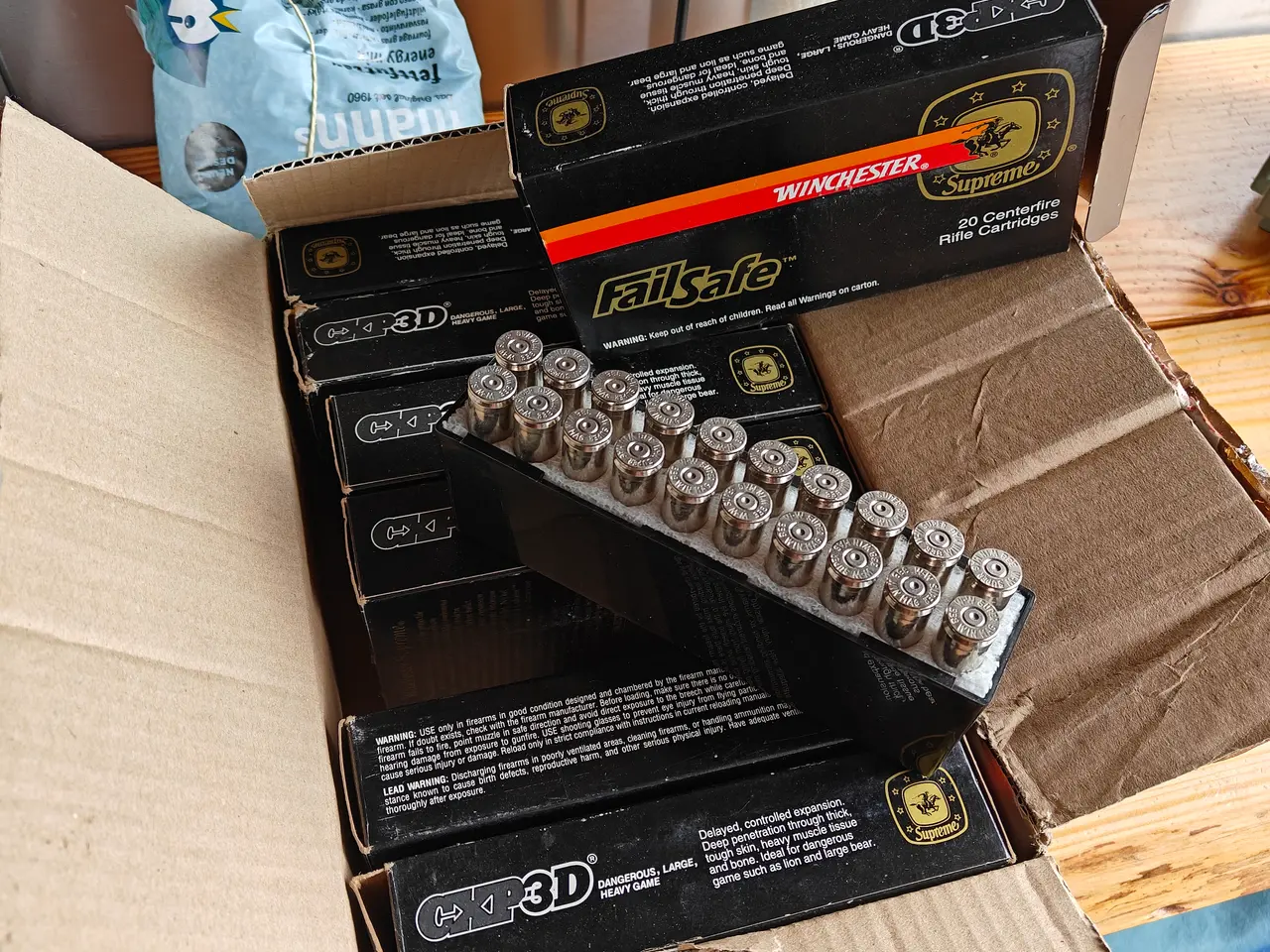 Billede 1 - 338 win mag hylstre