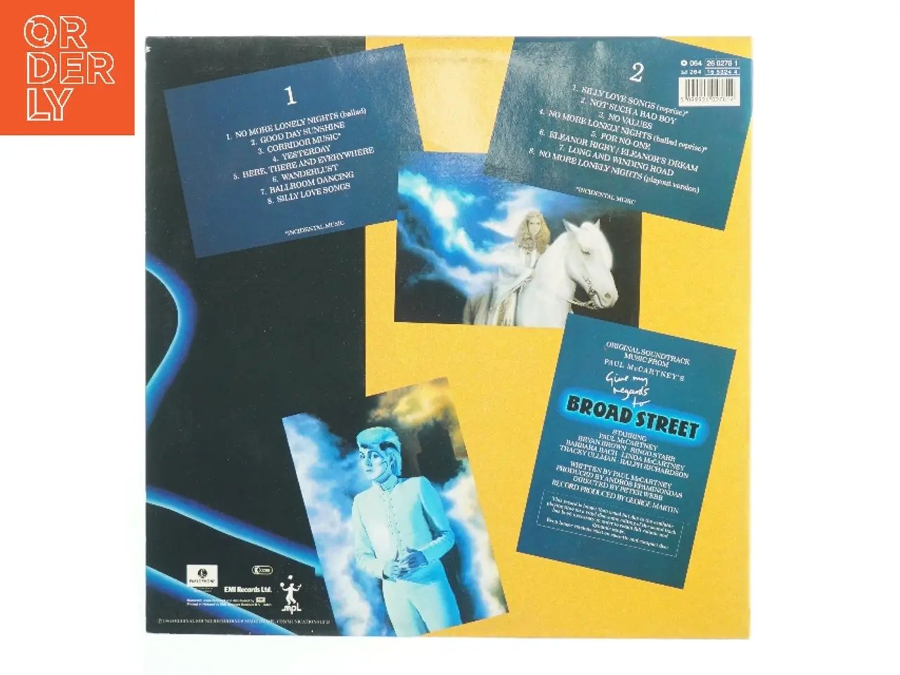 Billede 2 - LP Paul McCartney - Give My Regards to Broad Street fra Paul McCartney