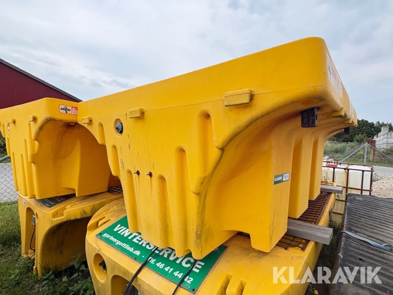 Billede 10 - Saltspreder Meyer, 5 Styk (3 × 1000 L og 2 × 850 L)