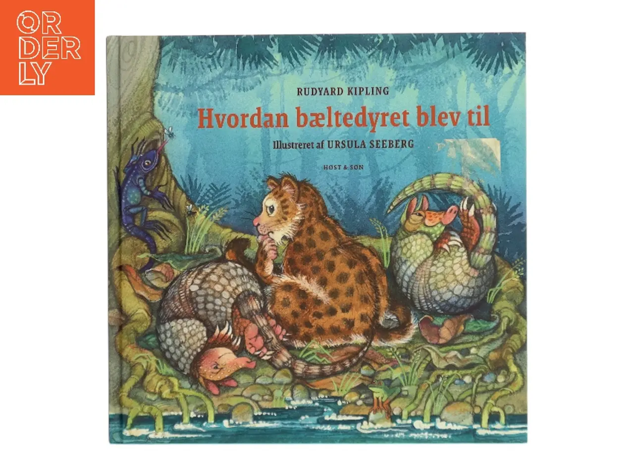 Billede 1 - Hvordan bæltedyret blev til af Rudyard Kipling (Bog)