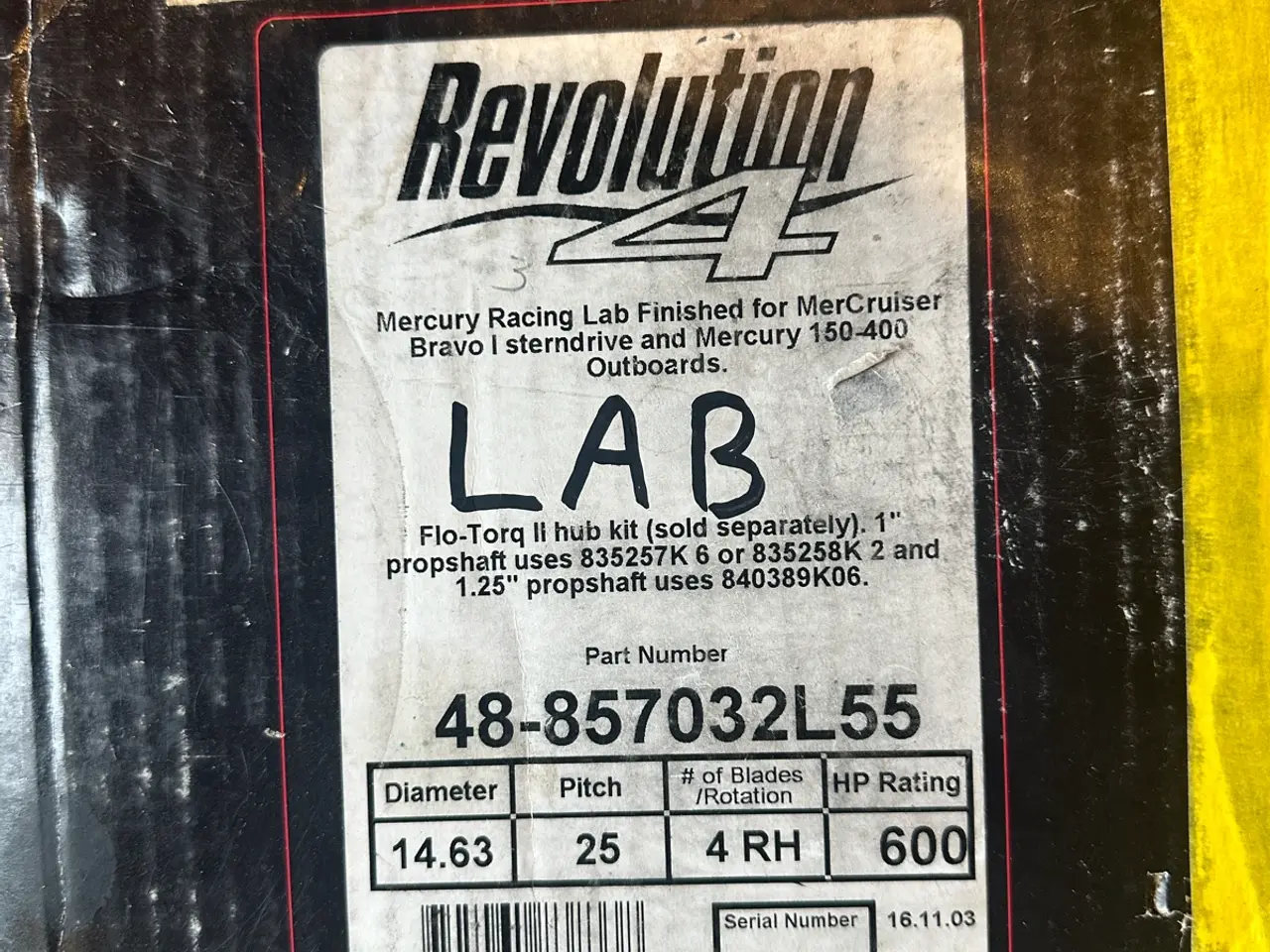 Billede 1 - REVOLUTION 4 LAB-FINISH
