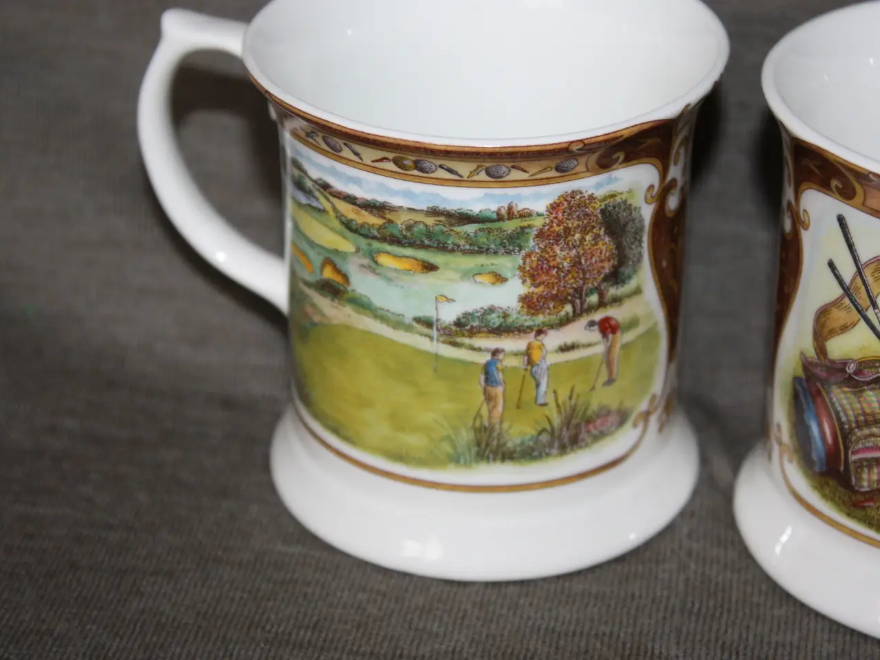 Billede 3 - Queen’s Fine Bone China Golf krus 2 stk.