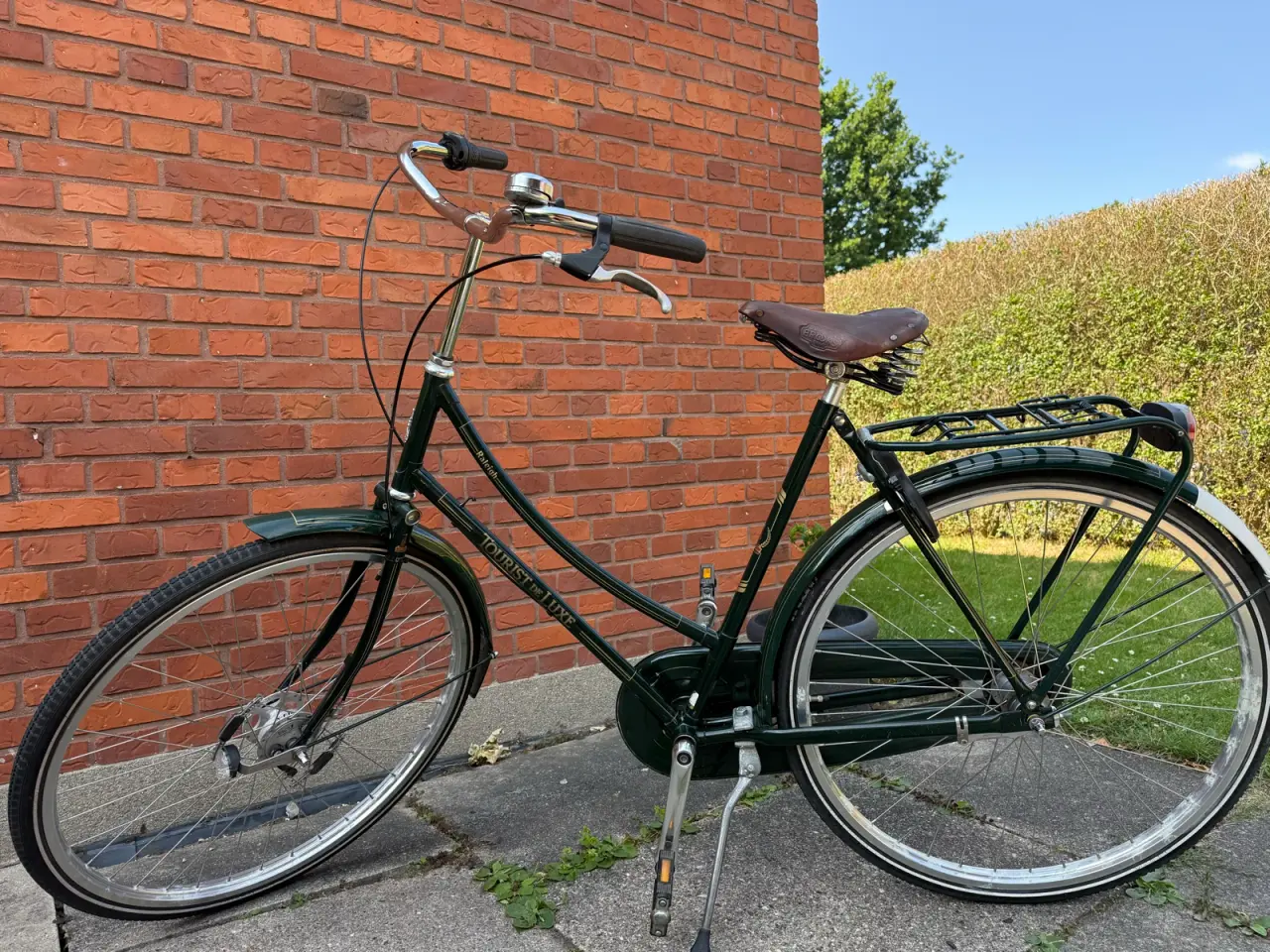 Billede 5 - Klassisk Tourist de Luxe, Raleigh i mørkegrøn