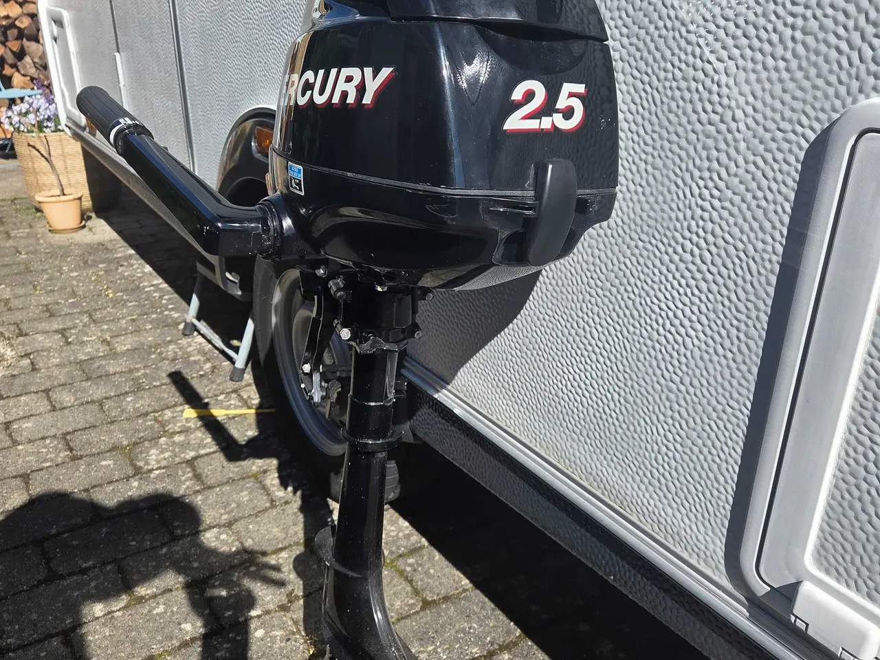 Billede 2 - Mercury 2,5 letvægtsmotor