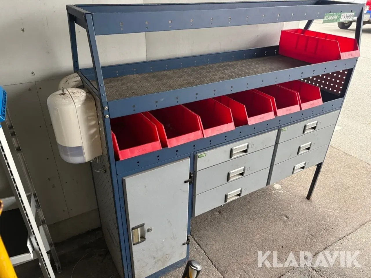 Billede 1 - Inventar til kassebil HH-modulsystem - L161 D48 H147 cm