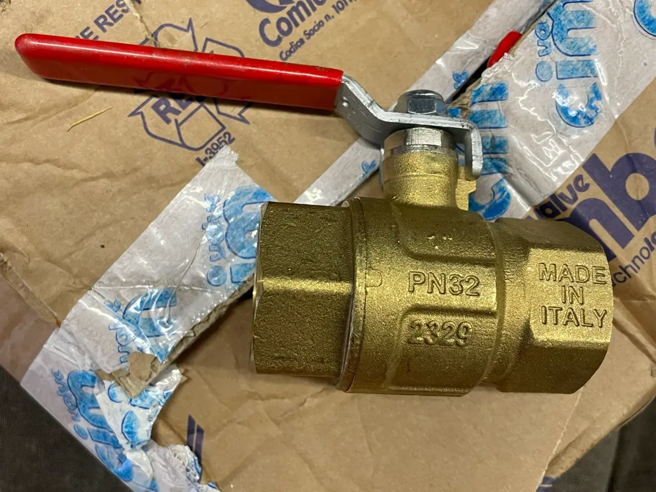 Billede 2 - Ny VIR kuglehane 1¼” DN32 PN32 – Made in Italy