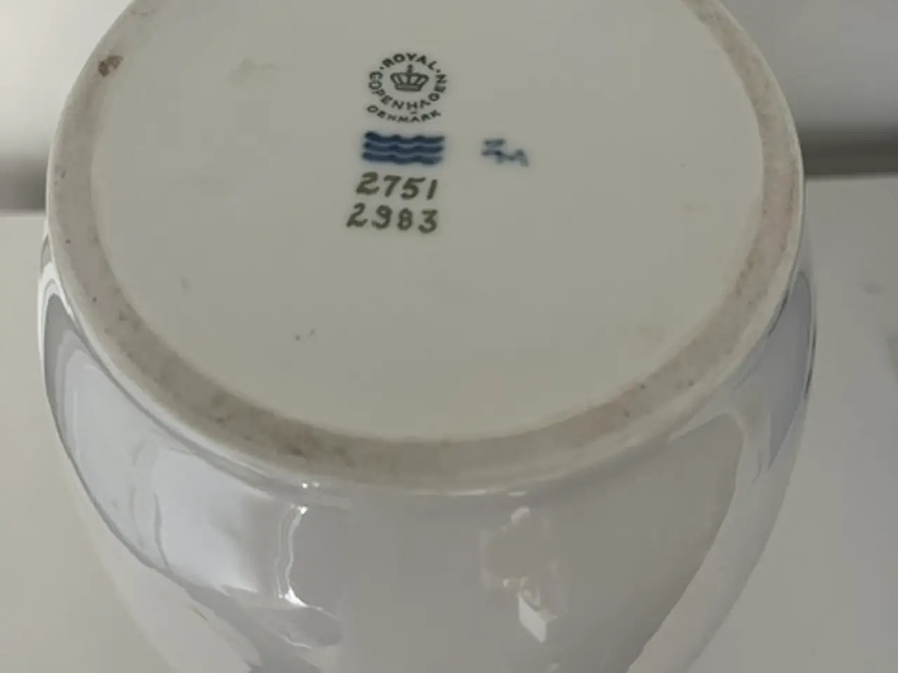 Billede 3 - Smuk Royal Copenhagen Landskabsvase - 1. sortering