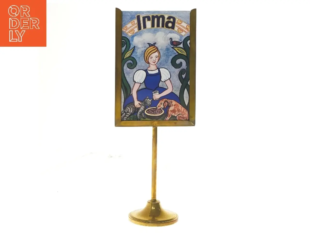 Billede 1 - Irma bordskilt (str. 40x10x15 cm)