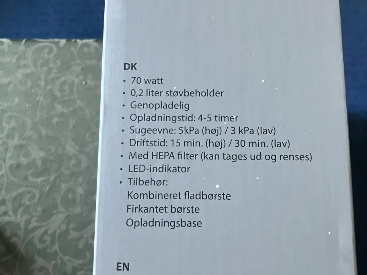 Billede 3 - Håndstøvsuger -ledningsfri