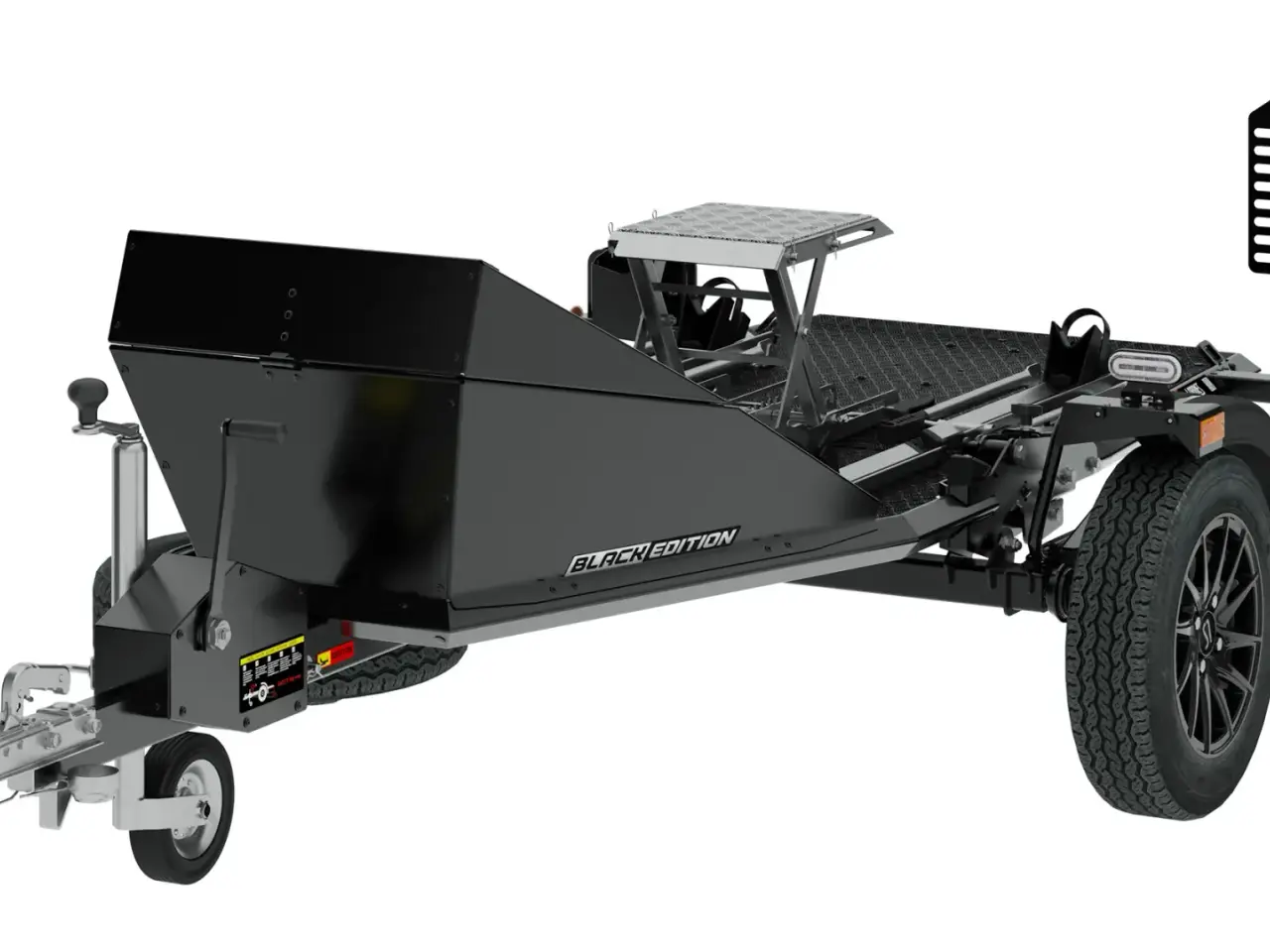 Billede 8 - Lorries MT-2 Black Edition Trailer til to motorcykler MT-2