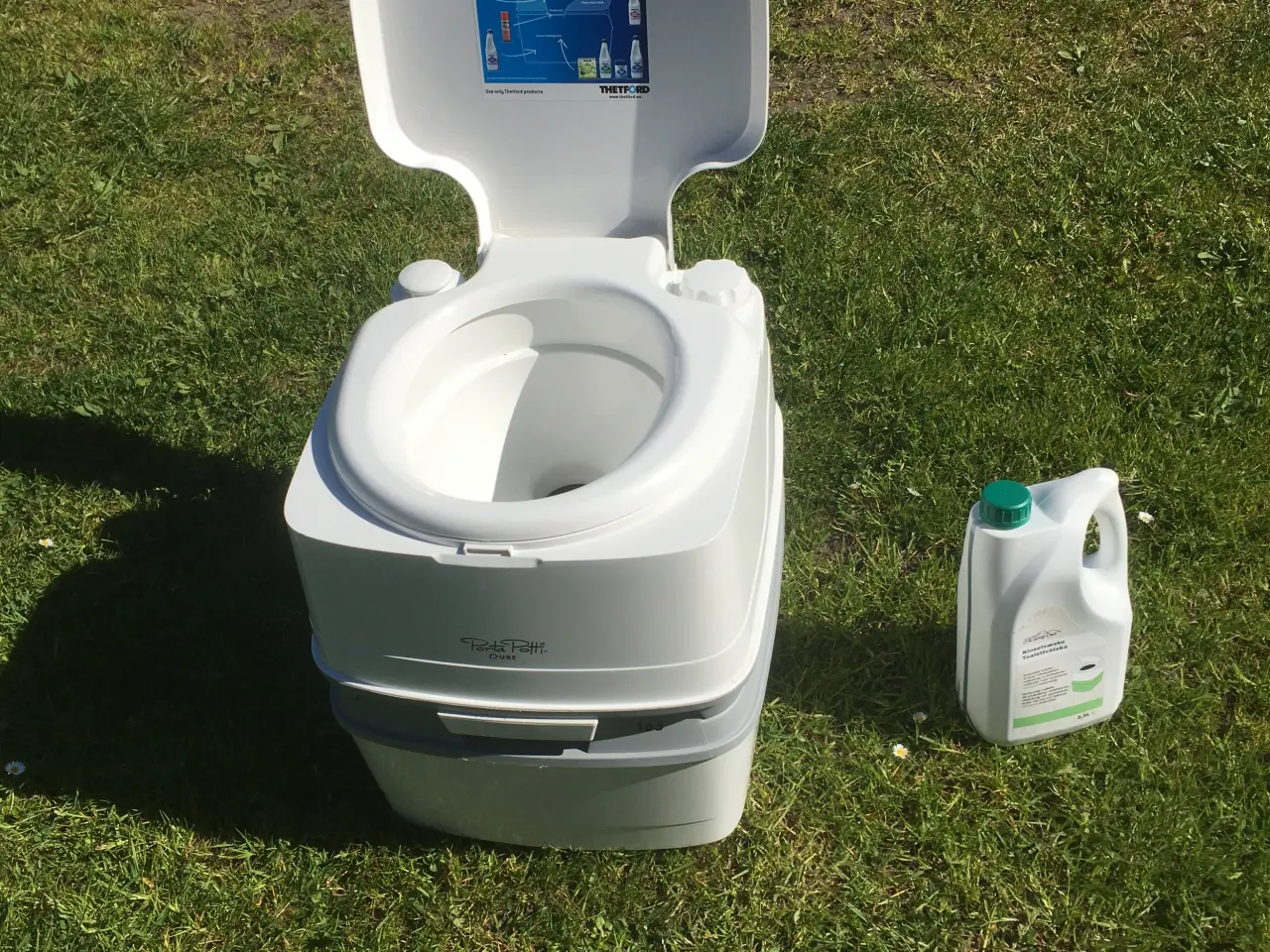 Billede 1 - camping toilet fint stand