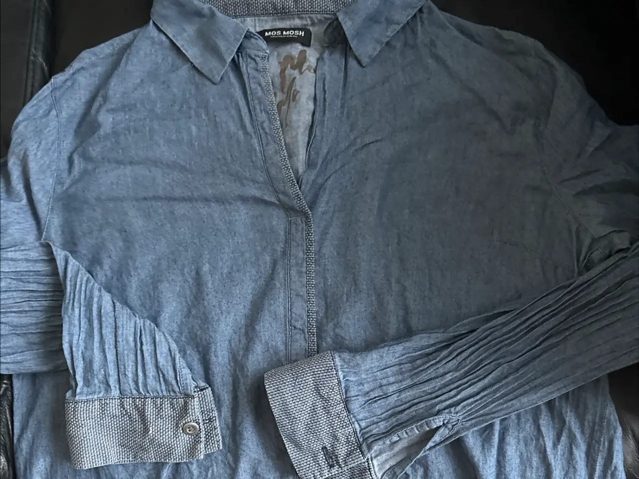 Billede 2 - MOS MOSH denim skjorte