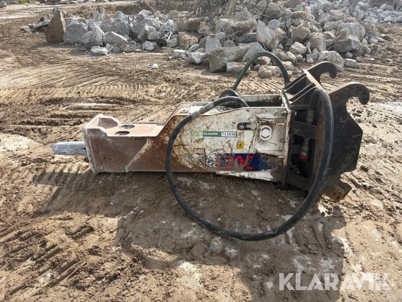 Billede 7 - Hydraulisk betonhammer Bretec L20C