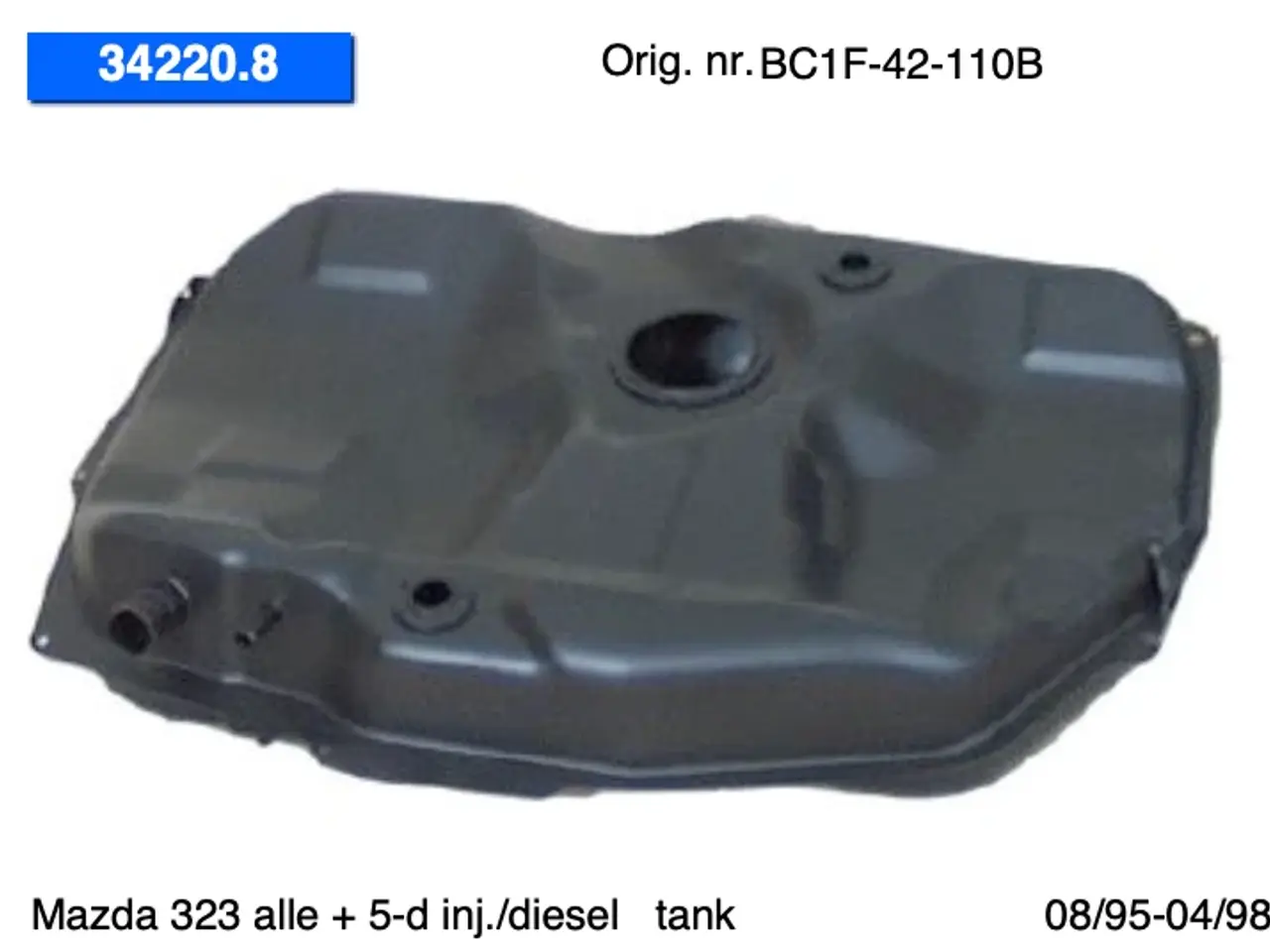 Billede 12 - Mazda 323 BG-BA (89-98) tanke