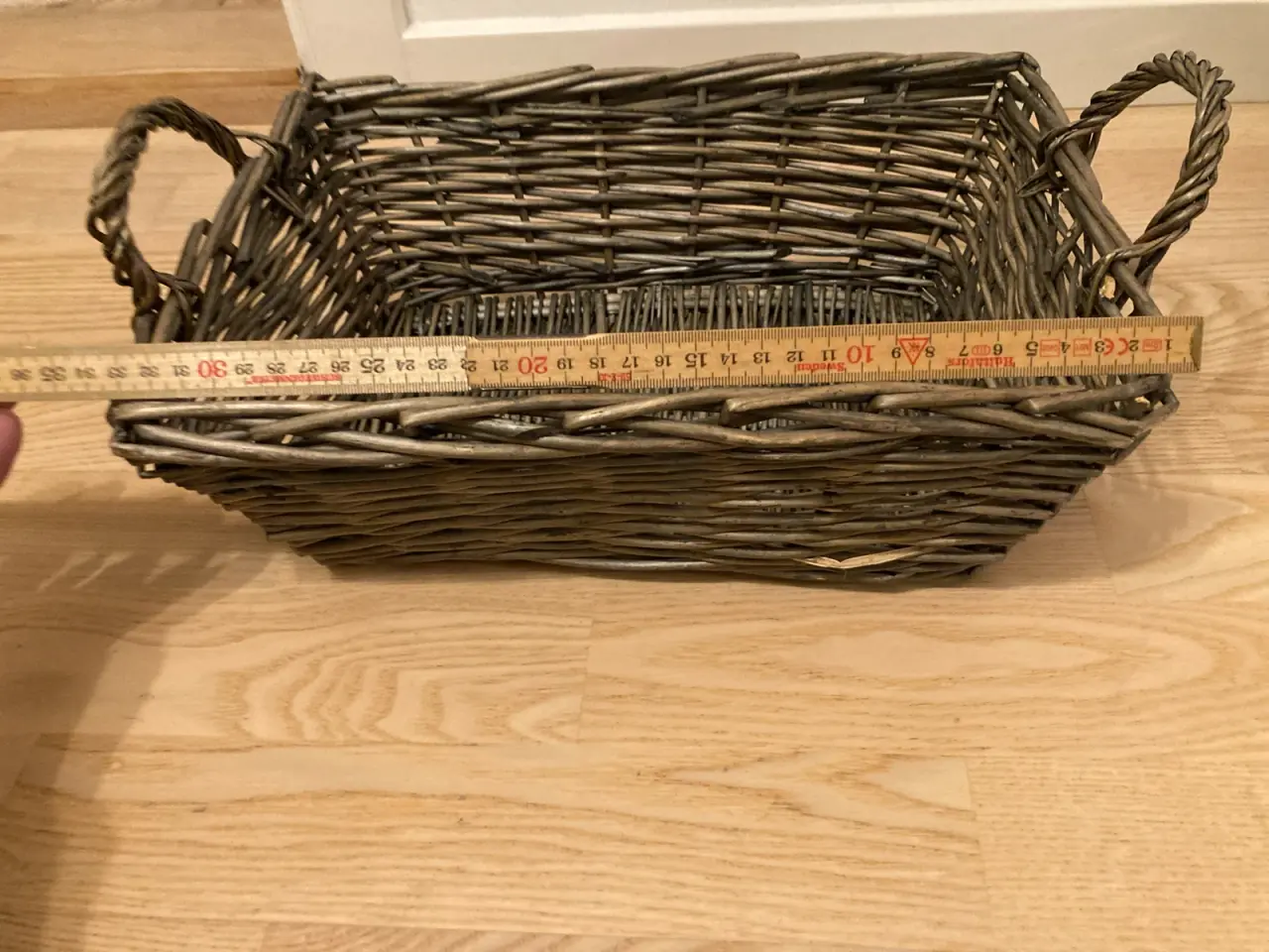 Billede 1 - Fletkurv med håndtag 