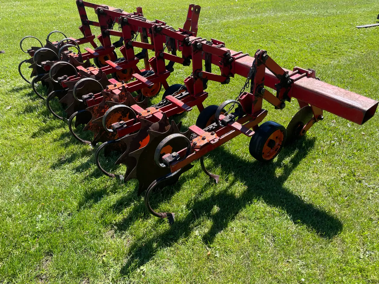 Billede 3 - 5 rækker Kongskilde Vibro Crop radrenser.