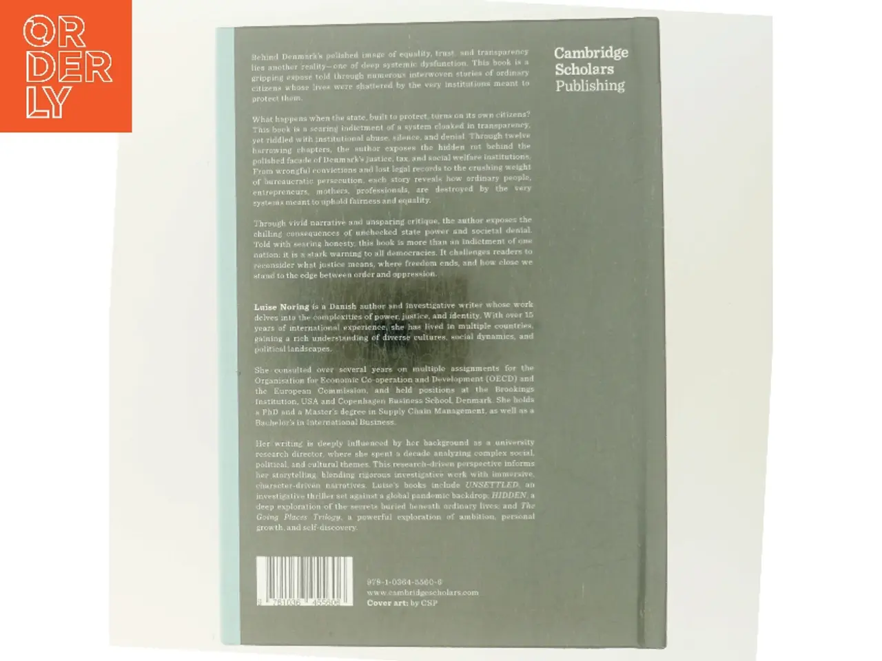 Billede 3 - DENMARK'S POLICE STATE AND THE EROSION OF JUSTICE af LUISE. NORING (Bog)