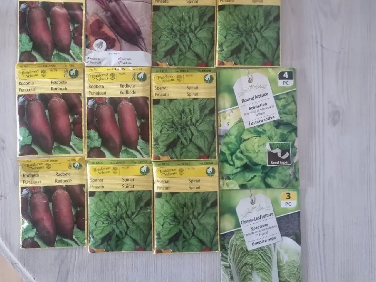 Billede 4 - Frø grøntsager og lidt blomster frø ca 90 uåbnet