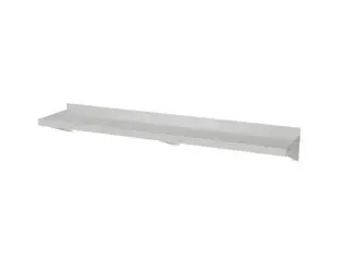  Rustfri hylde – B1800 x D400 x H190 mm