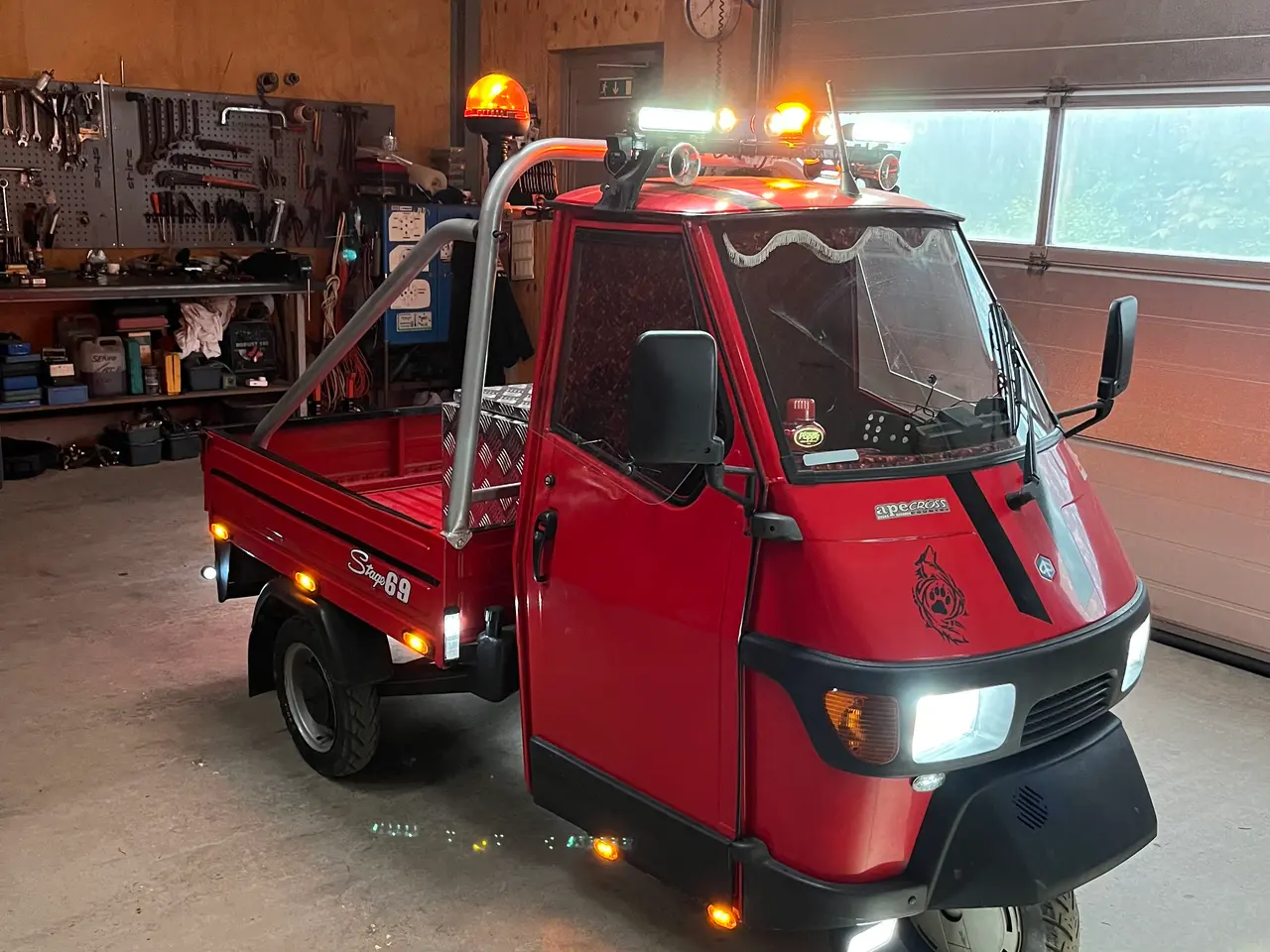 Billede 15 - Tuk tuk piaggio ape 50 2t årg 2014
