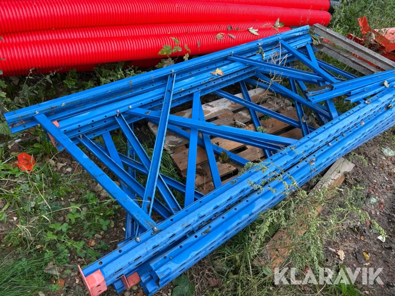 Billede 2 - Pallereoler Megalux - 6 endestykker + 22 wangere