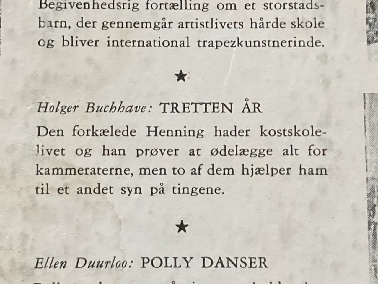 Billede 3 - “Tretten år” af Holger Buchhave