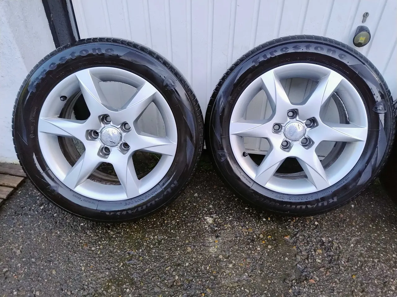 Billede 5 - Audi alufælge med sommerdæk