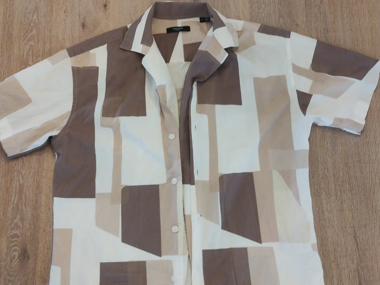 Billede 1 - Jack & Jones Premium Kortærmet Skjorte – Geometris