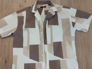 Jack & Jones Premium Kortærmet Skjorte – Geometris