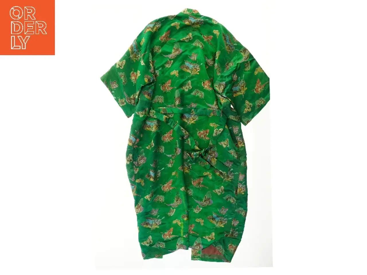 Billede 2 - Grøn Kimono med Sommerfugle fra Planls (str. L)