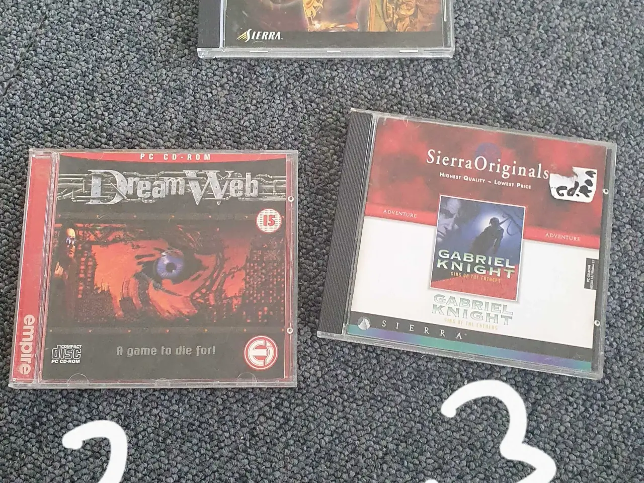 Billede 1 - Retro vintage Ældre pc spil, 9 stk 360kr