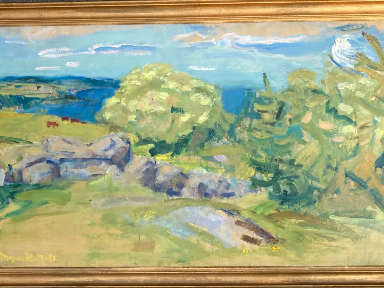 Billede 1 - Mogens Hertz maleri