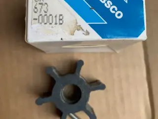 2 stk Jabsco impeller 673-0001B. Helt nye, ubrugte
