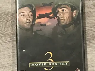 War - Movie Box Set med 3 DVD’er