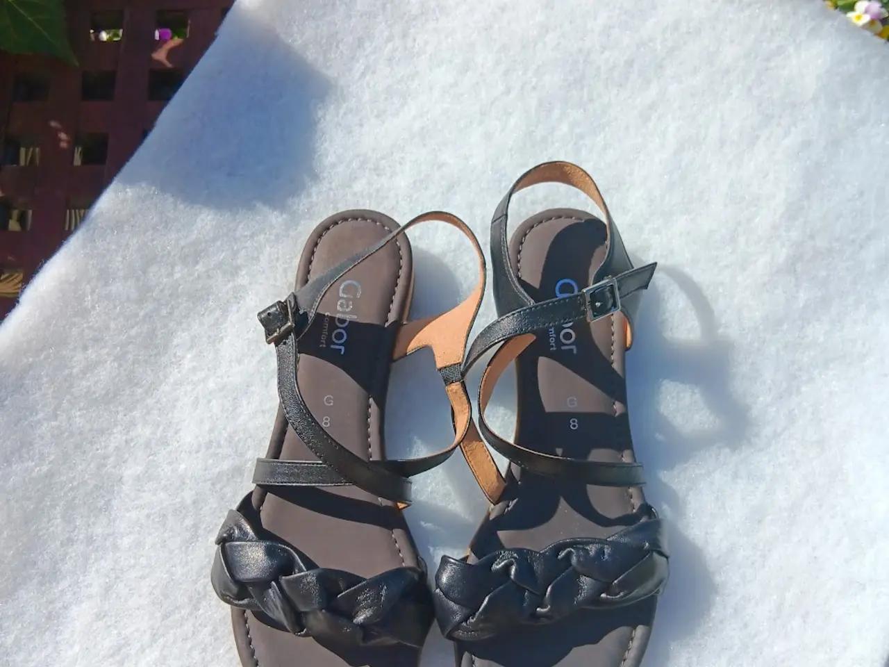 Billede 5 - Gabor Sandal i Sort Skind NY