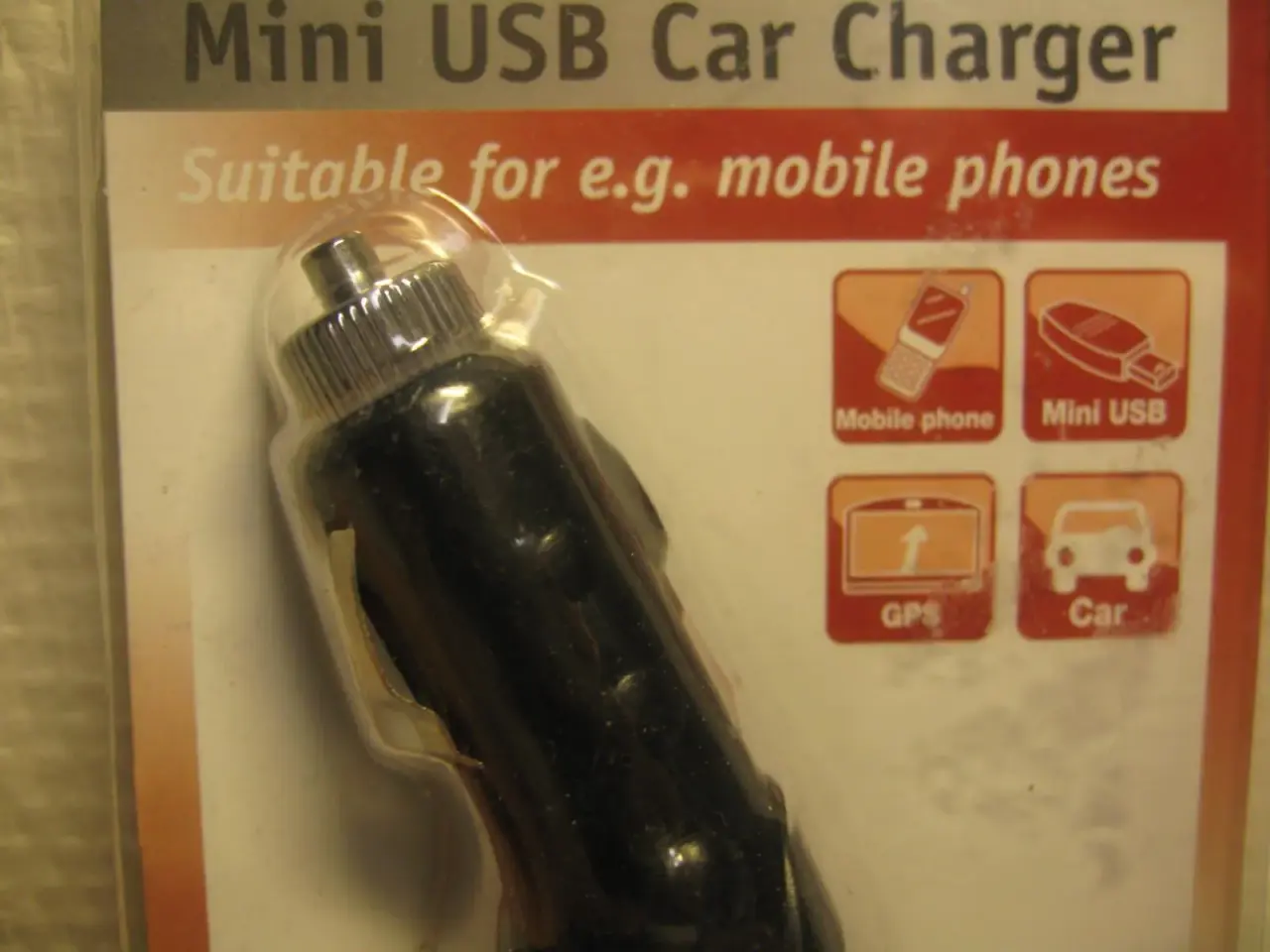 Billede 2 - Billader, 12V Mini USB lader