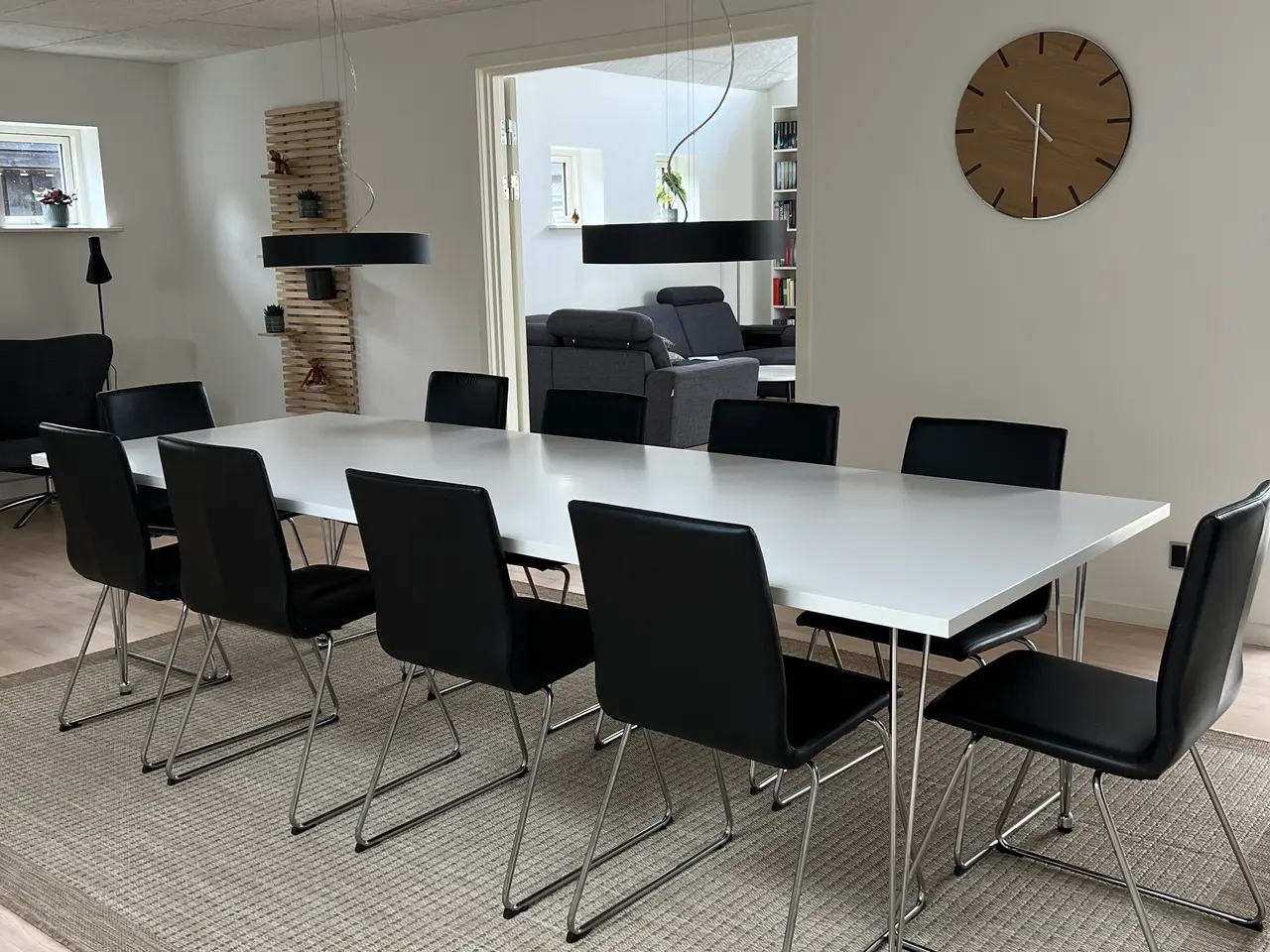 Billede 2 - Spisebord med 10 spisebordsstole