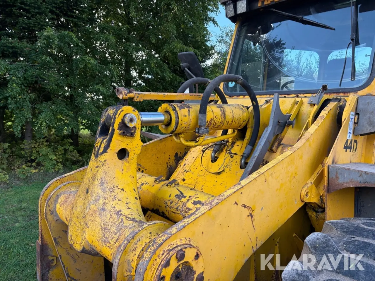Billede 10 - Gummiged Hanomag 44F - 12000kg