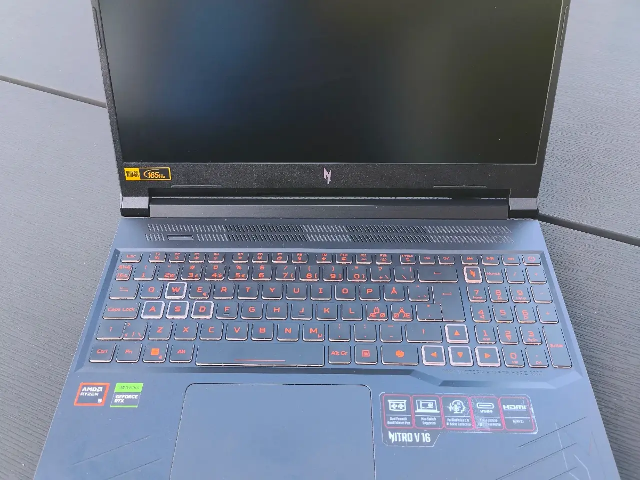 Billede 2 - Acer Nitro V16 Gaming Bærbar | RTX 4050 | 1tb hard