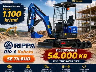 Rippa R10-6 Eco Kubota