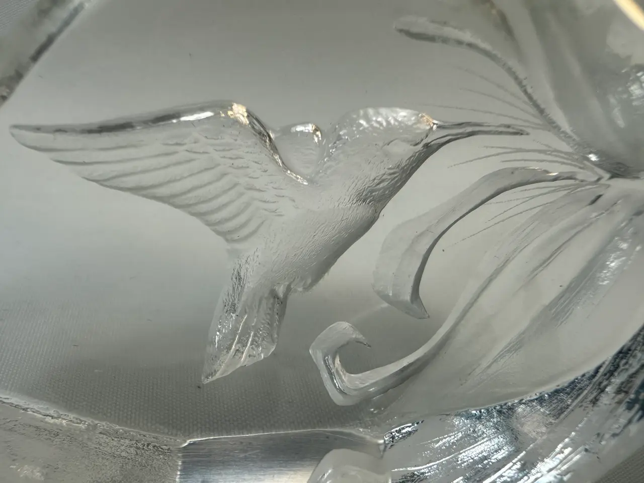 Billede 2 - Svensk kunstglas, Kolibri (Mats Jonasson)