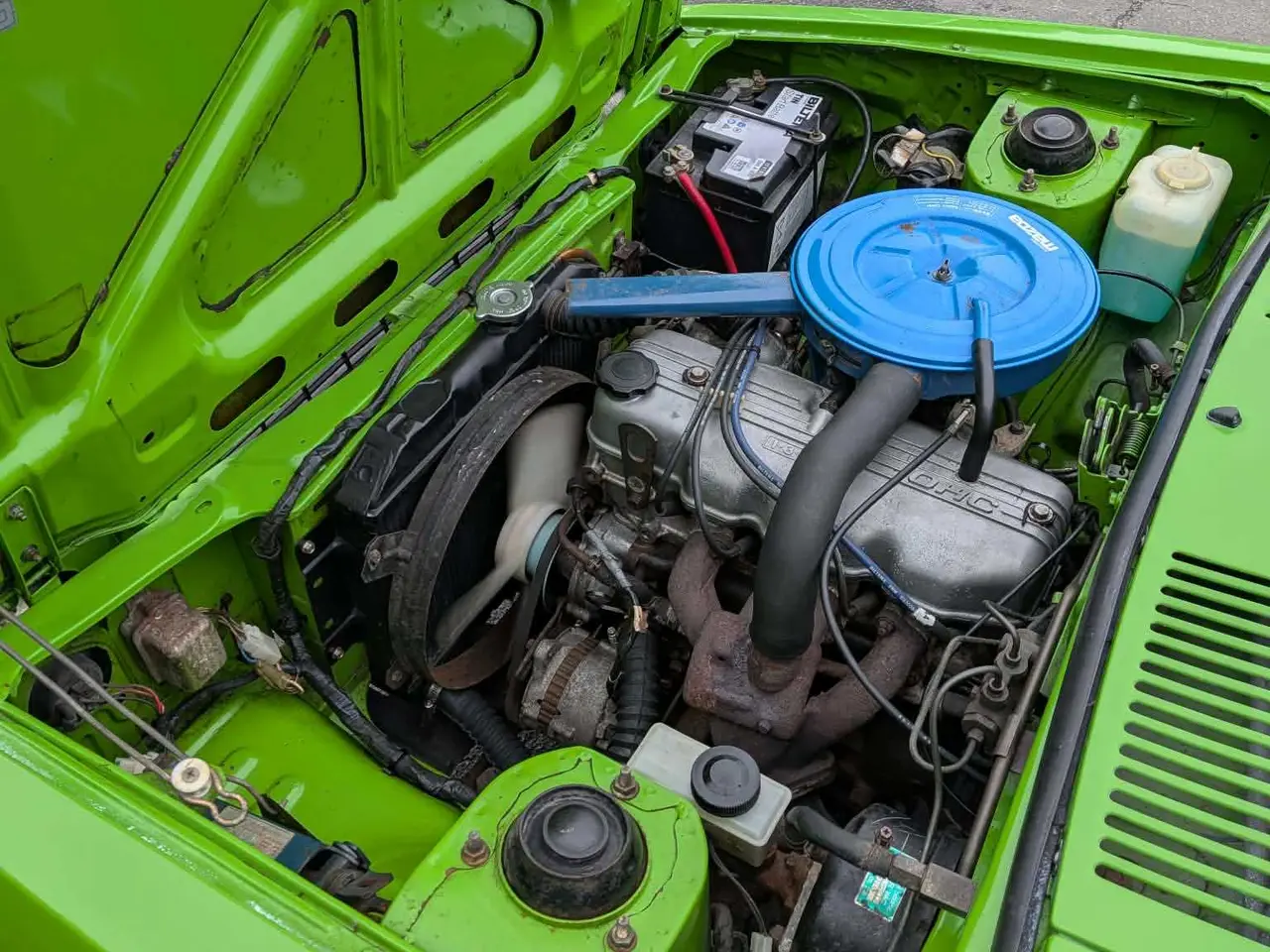 Billede 4 - Mazda 323 1.3 ES, 1977, Automatgear, Sjælen