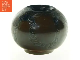 Håndlavet Keramik vase (str. 8 x 7 cm)