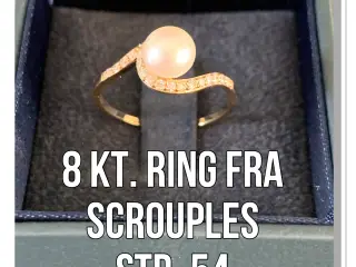 Virkelig flot fingerring sælges