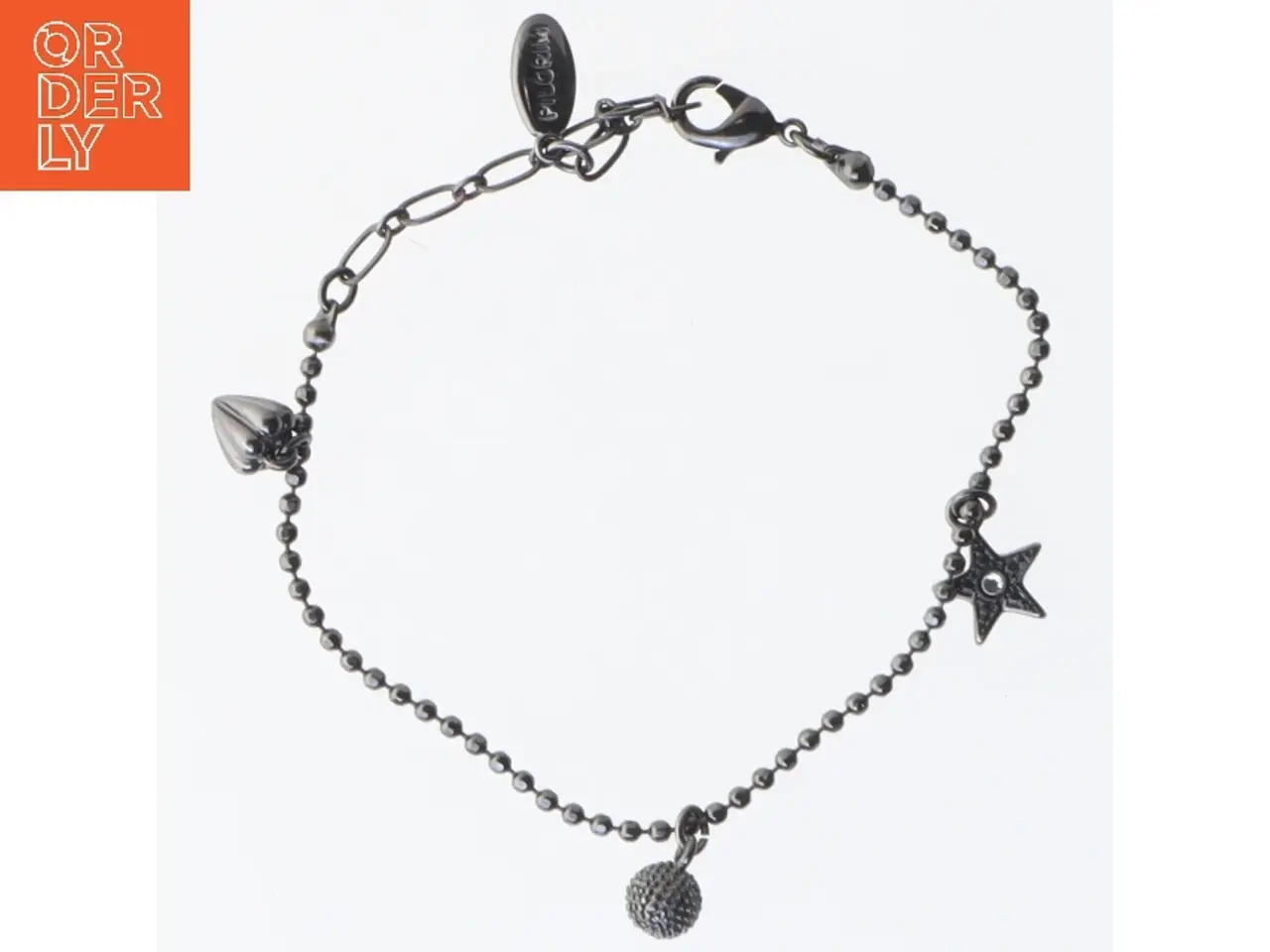 Billede 1 - Armbånd med vedhæng (str. 22,5 cm)