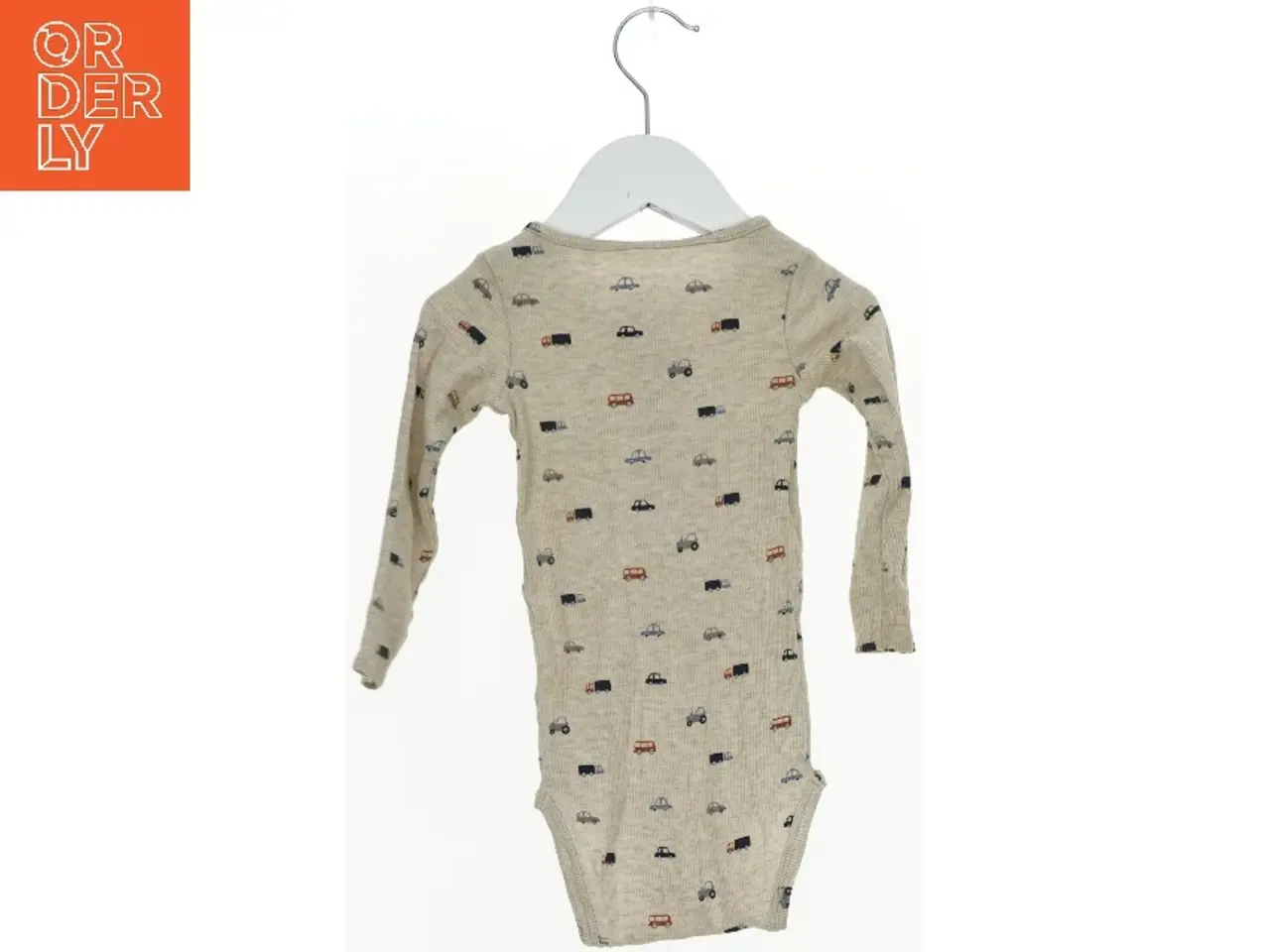 Billede 2 - Langærmet bodystocking med biltrykning fra Name It (str. 80)