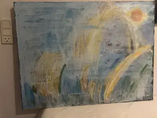 AKRYL MALERI AF Lise Regel 60*80