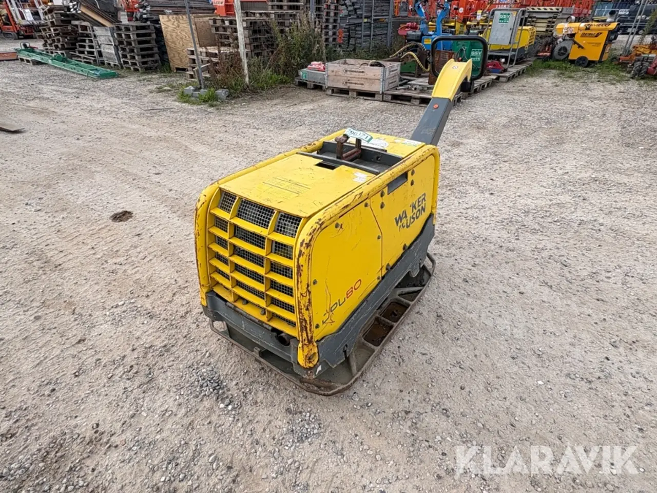 Billede 1 - Pladevibrator Wacker Neuson DPU80Lem770